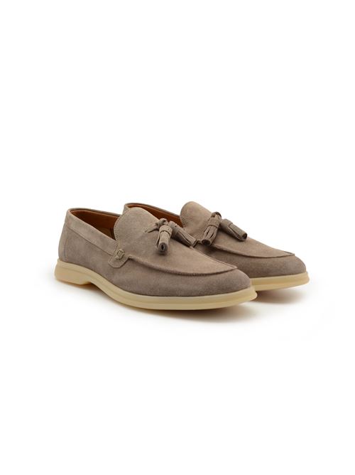MOCASSINO NAPPINA TORTORA ZANFRINI | ELITE04CTAUPE