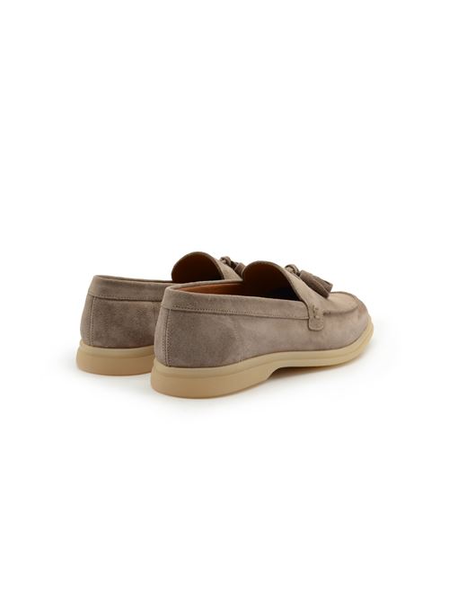 MOCASSINO NAPPINA TORTORA ZANFRINI | ELITE04CTAUPE
