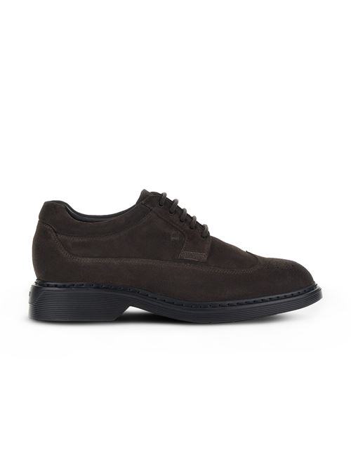 H576 STRINGATA MARRONE HOGAN | HXM5760EP60HG0S807
