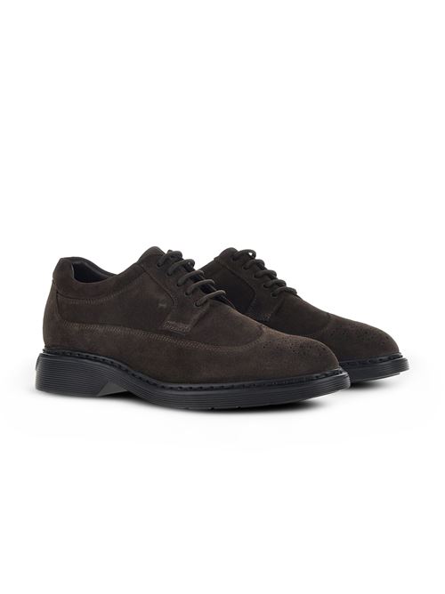 H576 STRINGATA MARRONE HOGAN | HXM5760EP60HG0S807