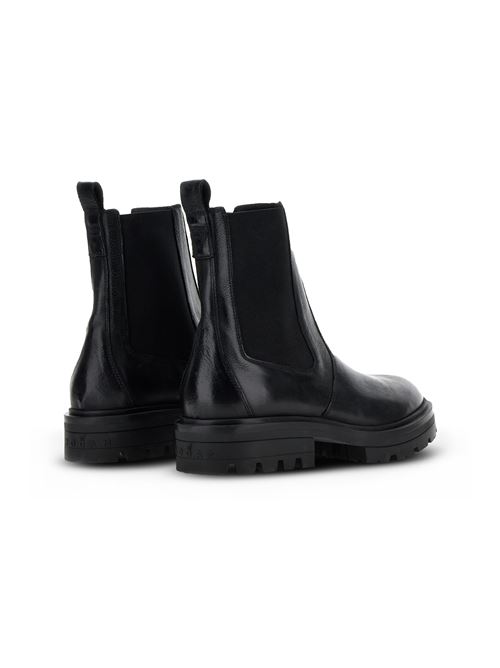 H673 CHELSEA ANKLE BOOT NERO HOGAN | HXM6730FM606LOB999