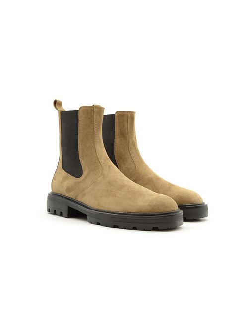 H673 CHELSEA ANKLE BOOT SABBIA HOGAN | HXM6730FM60BYEV624