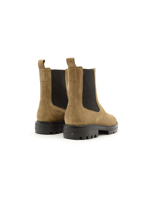 H673 CHELSEA ANKLE BOOT SABBIA HOGAN | HXM6730FM60BYEV624