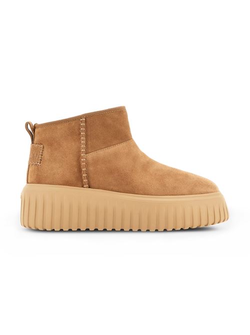 STIVALETTO H STRIPES CAMMELLO HOGAN | HXW6450FF90BTMS410