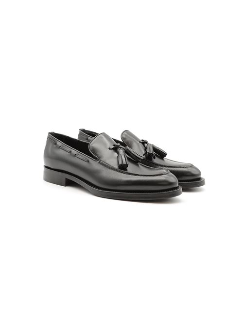 MOCASSINO NAPPINE NERO ZANFRINI | 302-151PBLK