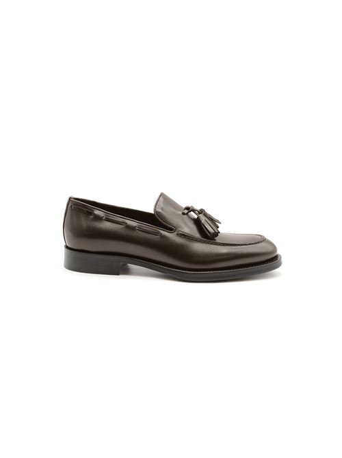 MOCASSINO NAPPINE MARRONE ZANFRINI | 302-151PTDM