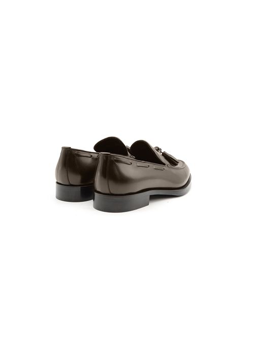 MOCASSINO NAPPINE MARRONE ZANFRINI | 302-151PTDM