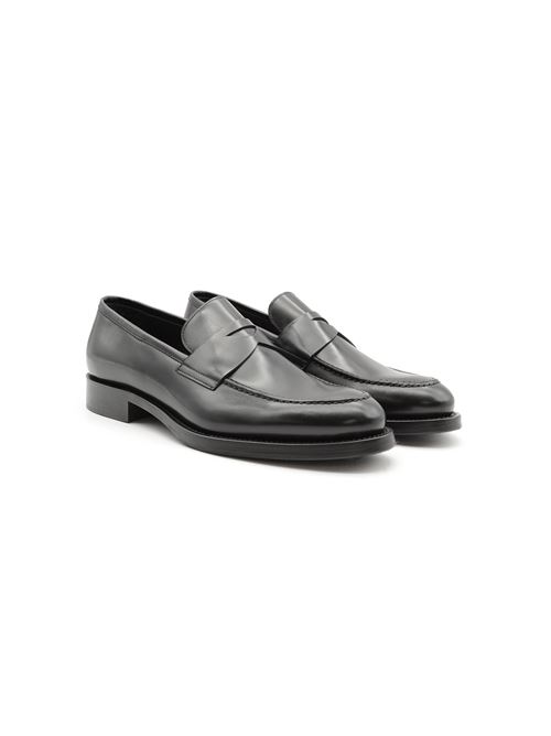 MOCASSINO FASCETTA NERO ZANFRINI | 304-151PBLK
