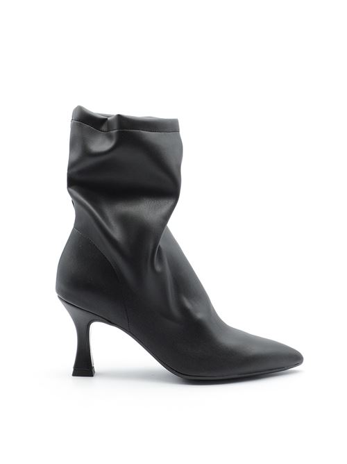 STIVALETTO ELASTICIZZATO NERO ZANFRINI | 9003PBLK