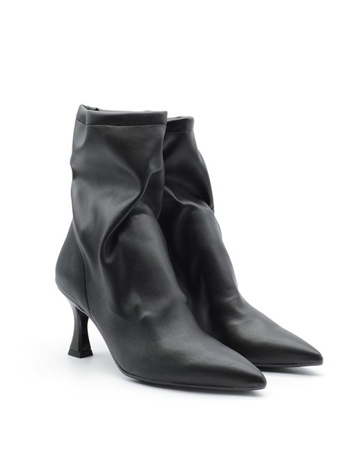 STIVALETTO ELASTICIZZATO NERO ZANFRINI | 9003PBLK