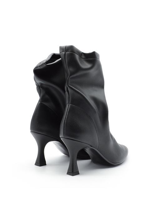 STIVALETTO ELASTICIZZATO NERO ZANFRINI | 9003PBLK