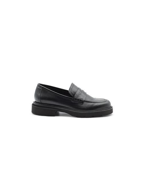 MOCASSINO FASCETTA NERO ZANFRINI | K005PNERO