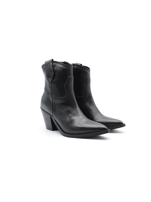 TEXANO SEMPLICE NERO ZANFRINI | MS015PBLK