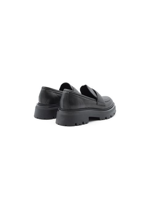 MOCASSINO FASCETTA NERO ZANFRINI | NINAPBLK