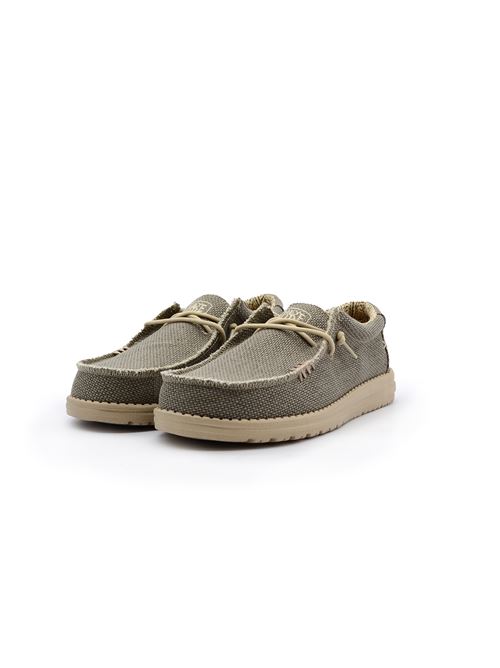 WALLY BRAIDED ARMY HEYDUDE | 4003CARMY