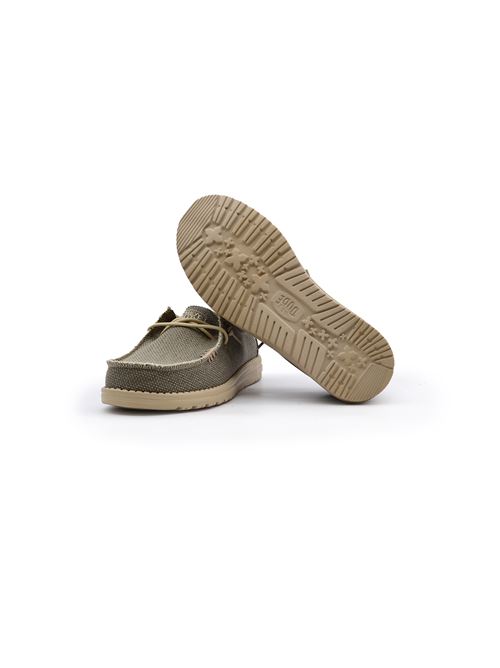 WALLY BRAIDED ARMY HEYDUDE | 4003CARMY