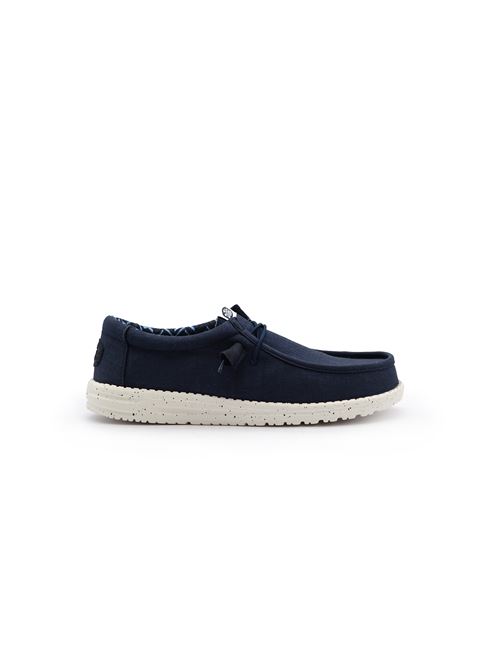 WALLY CANVAS BLUE HEYDUDE | 40700CBLU