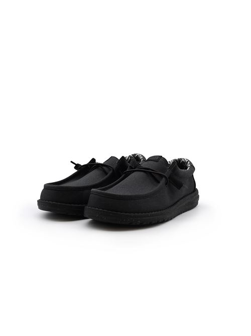 WALLY STRETCH BLACK HEYDUDE | 40700TBLK