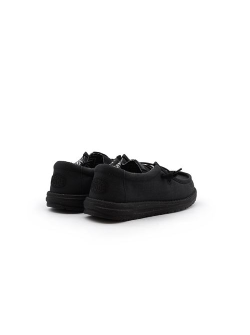 WALLY STRETCH BLACK HEYDUDE | 40700TBLK