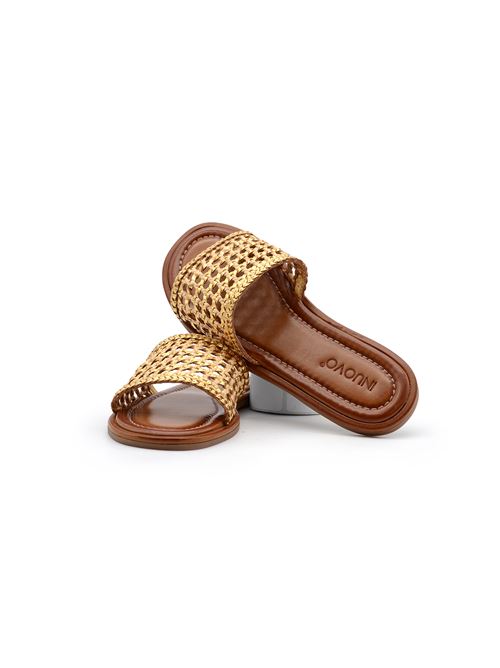 CIABATTA INTRECCIATA ORO INUOVO | 103109IGOLD