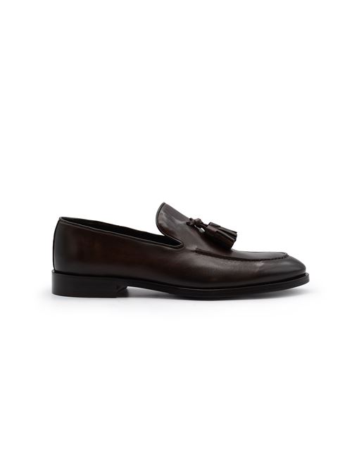 MOCASSINO NAPPINE MARRONE ZANFRINI | 1197-5269PTDM
