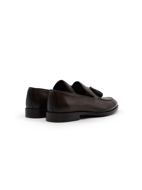 MOCASSINO NAPPINE MARRONE ZANFRINI | 1197-5269PTDM