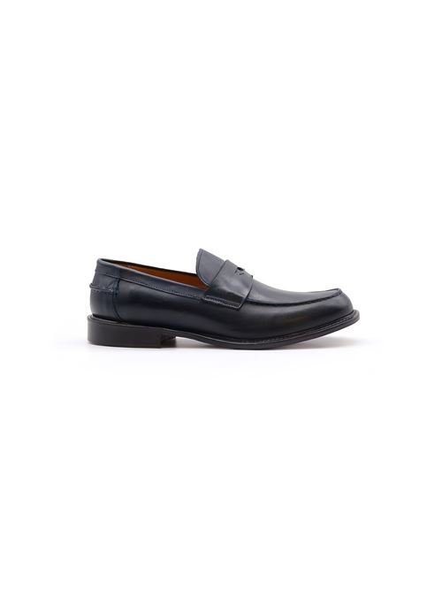 MOCASSINO CON FASCETTA BLU ZANFRINI | 361-01PBLU