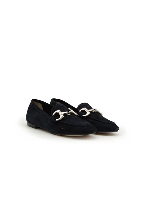 MOCASSINO MORSETTO BLU ZANFRINI | NINFACBLU