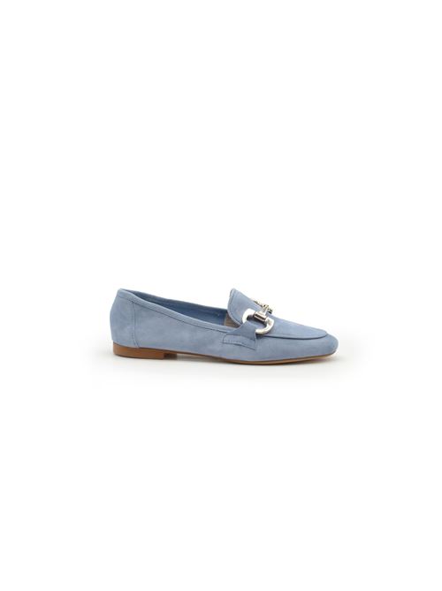 MOCASSINO MORSETTO AZZURRO ZANFRINI | NINFACJEANS