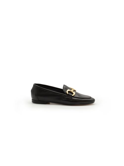 MOCASSINO MORSETTO NERO ZANFRINI | NINFANBLK