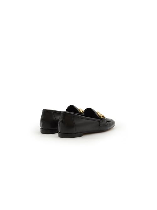 MOCASSINO MORSETTO NERO ZANFRINI | NINFANBLK