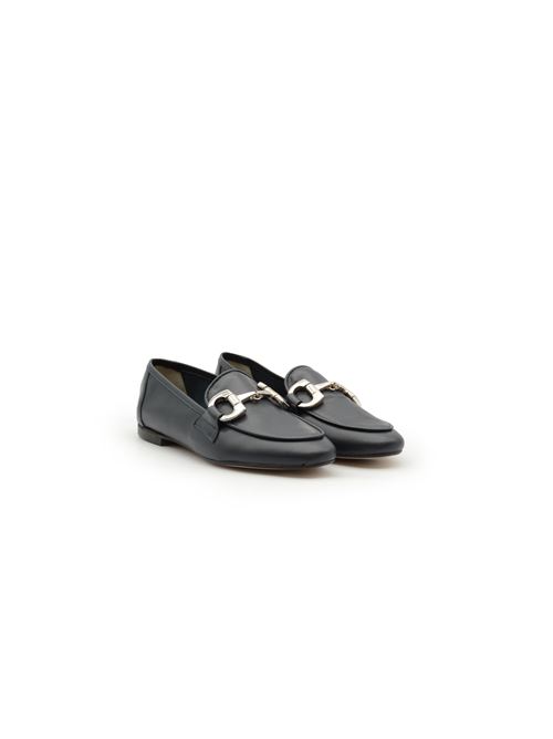 MOCASSINO MORSETTO BLU ZANFRINI | NINFANBLU