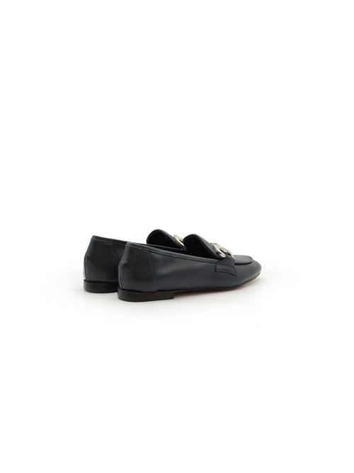 MOCASSINO MORSETTO BLU ZANFRINI | NINFANBLU
