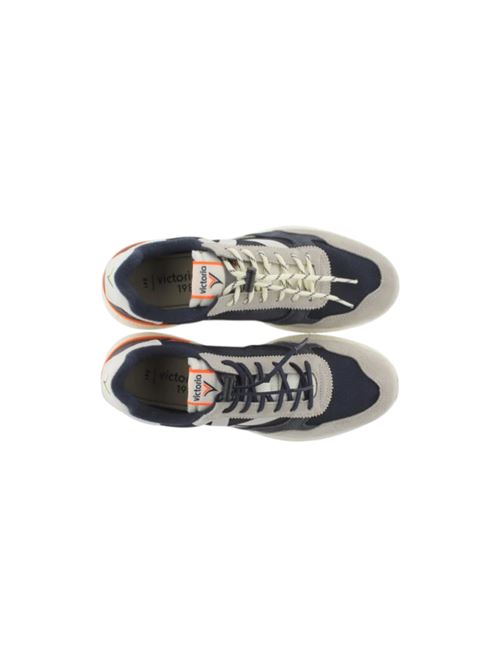 SNEAKER ZEPPETTA BLU GRIGIO VICTORIA | 8805102CTMARINO