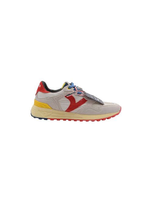 SNEAKER ZEPPETTA GRIGIO ROSSO VICTORIA | 8814100CTGRIS