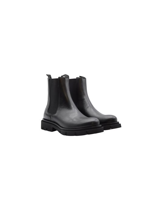 BEATLES F GOMMA PELLE BLK ZANFRINI | 2007.10NBLK