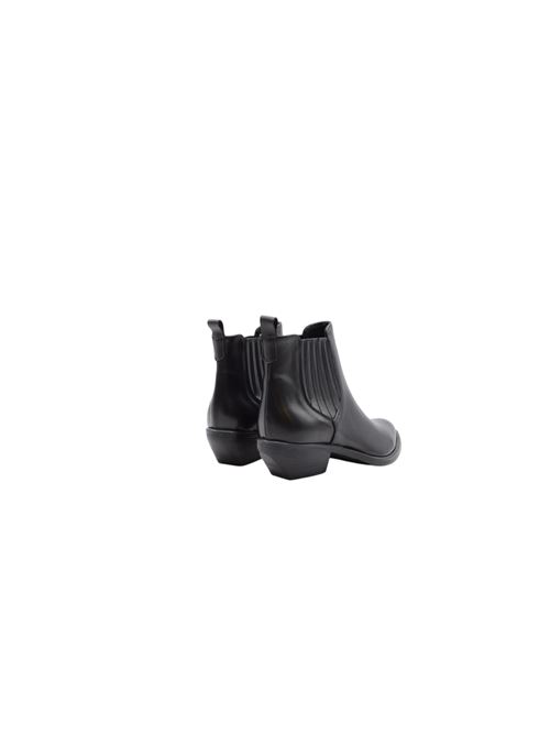 TEXANO BASSO PELLE BLK ZANFRINI | 2064PBLK