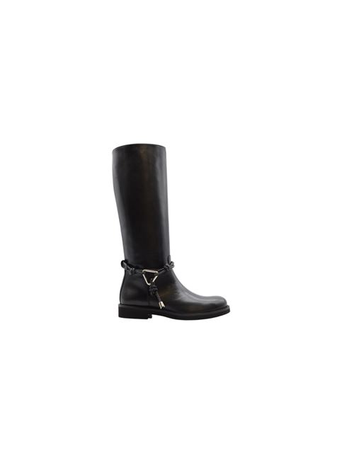 STIVALE TUBO CAVIGLIERA BLK ZANFRINI | 3503NBLK