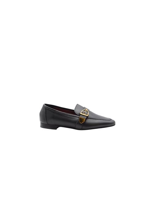 MOCASSINO FIBBIA NERO ZANFRINI | DANTEPBLK