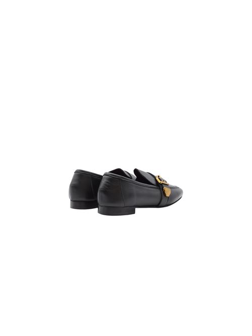 MOCASSINO FIBBIA NERO ZANFRINI | DANTEPBLK